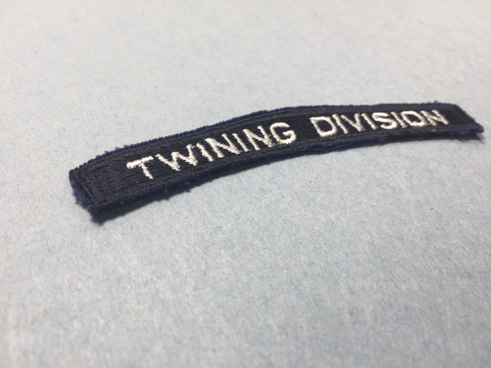 Twining Division-US Navy Ship Tab (sew on patch)