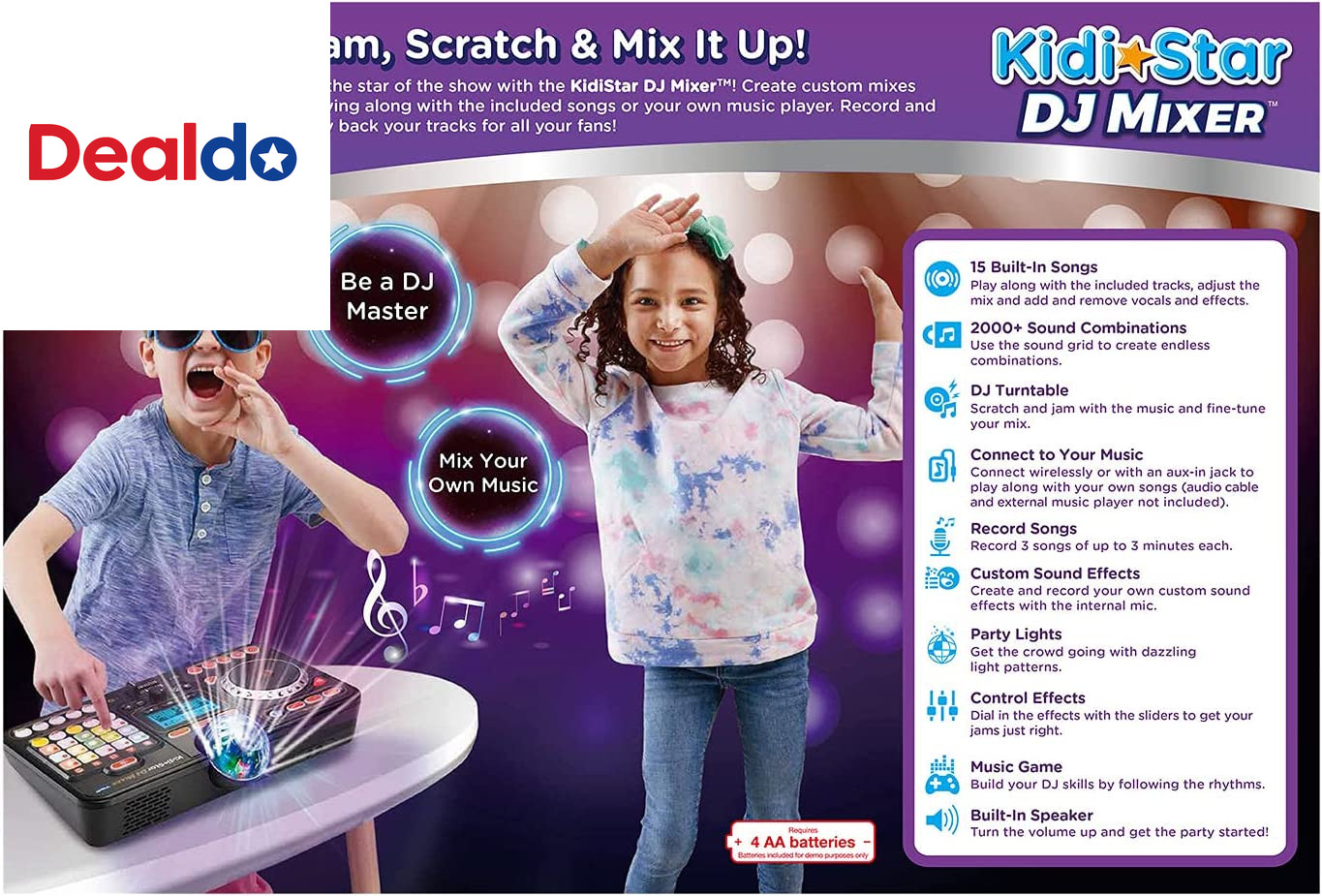 Kidi Star DJ Mixer