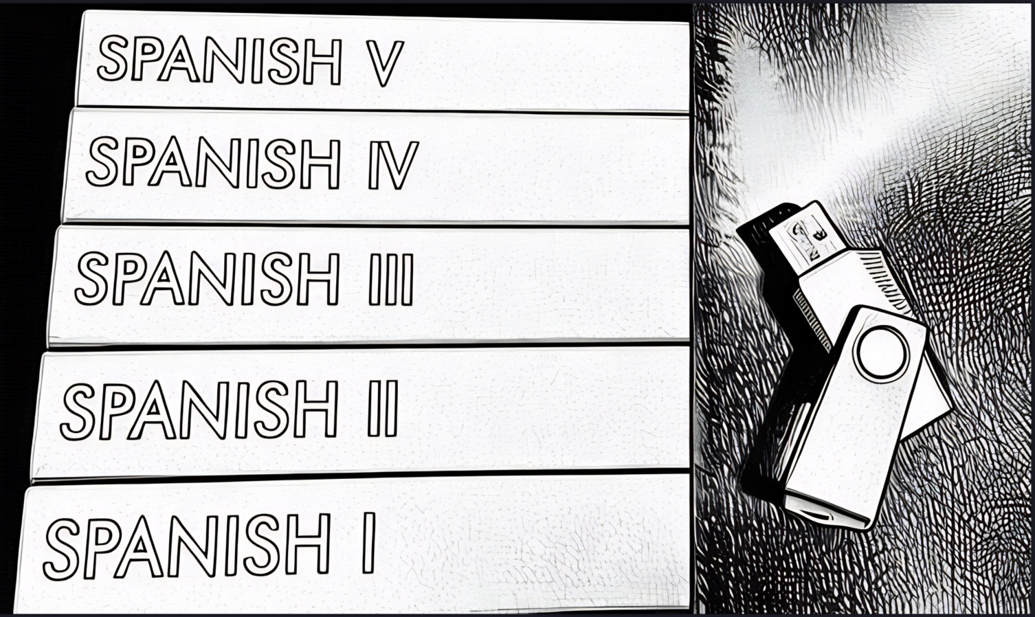 PimsLr Language Approach - Gold Edition Course, Spanish Levels 1 to 5 - Full Set