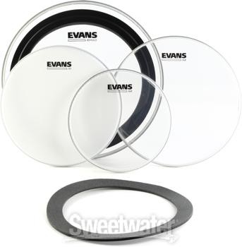 Evans Compact Drum Set Drumhead Upgrade Pack - Sweetwater Exclusive
