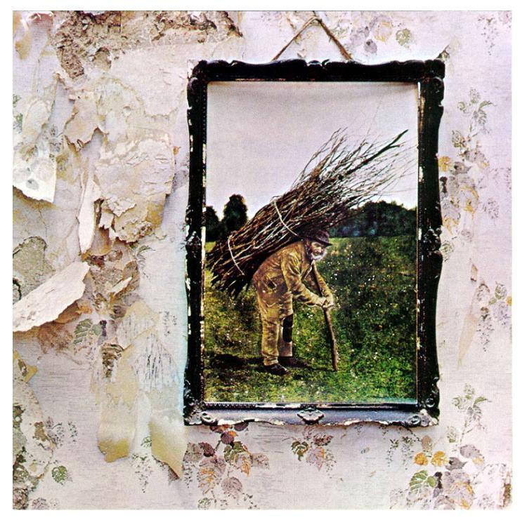 Album Covers # 16 - 8 x 10 Tee Shirt Iron On Transfer Led Zeppelin IV