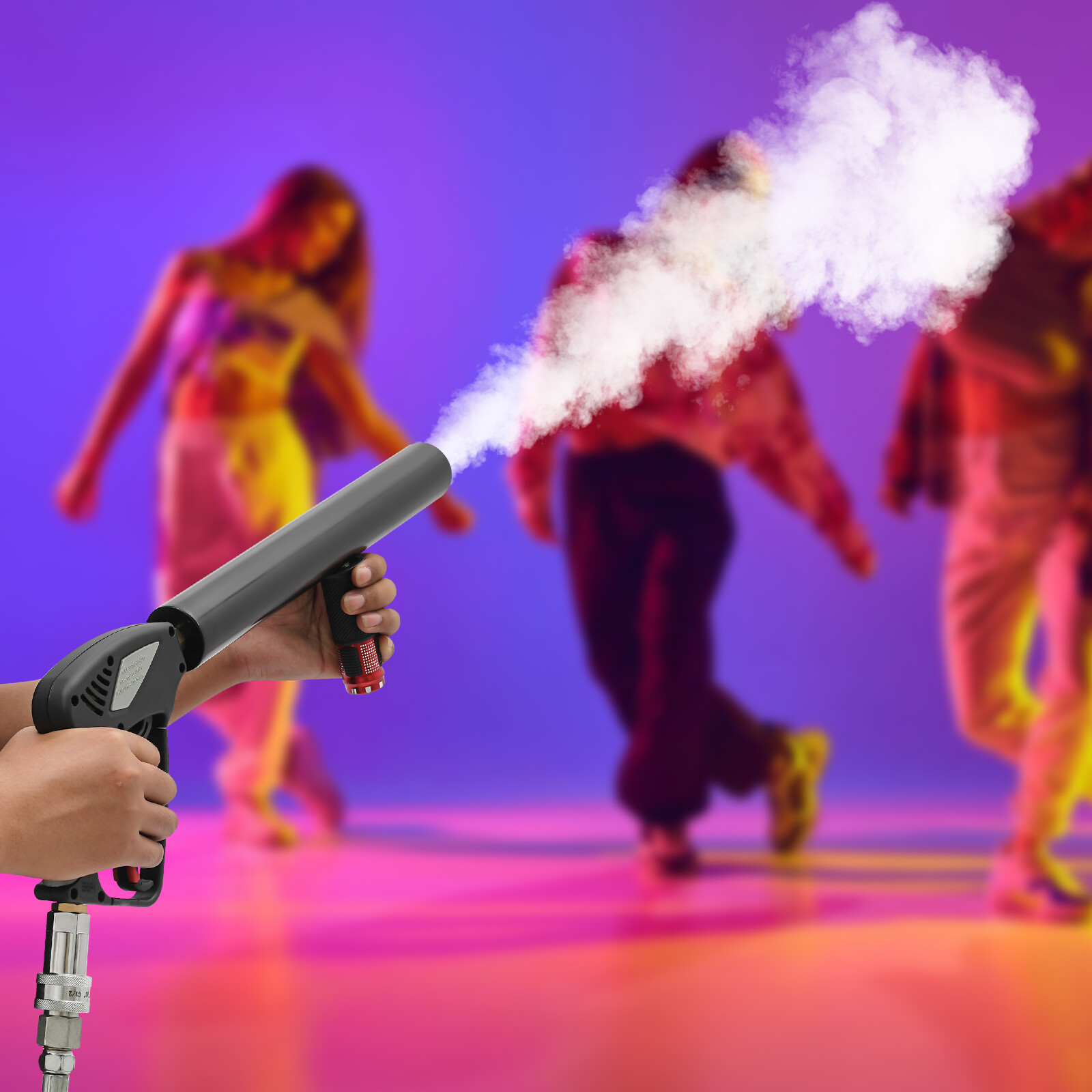 Co2 Jet Gun CO2 Cannon Smoke Fog Machine Fogger Stage Effect Party Wedding