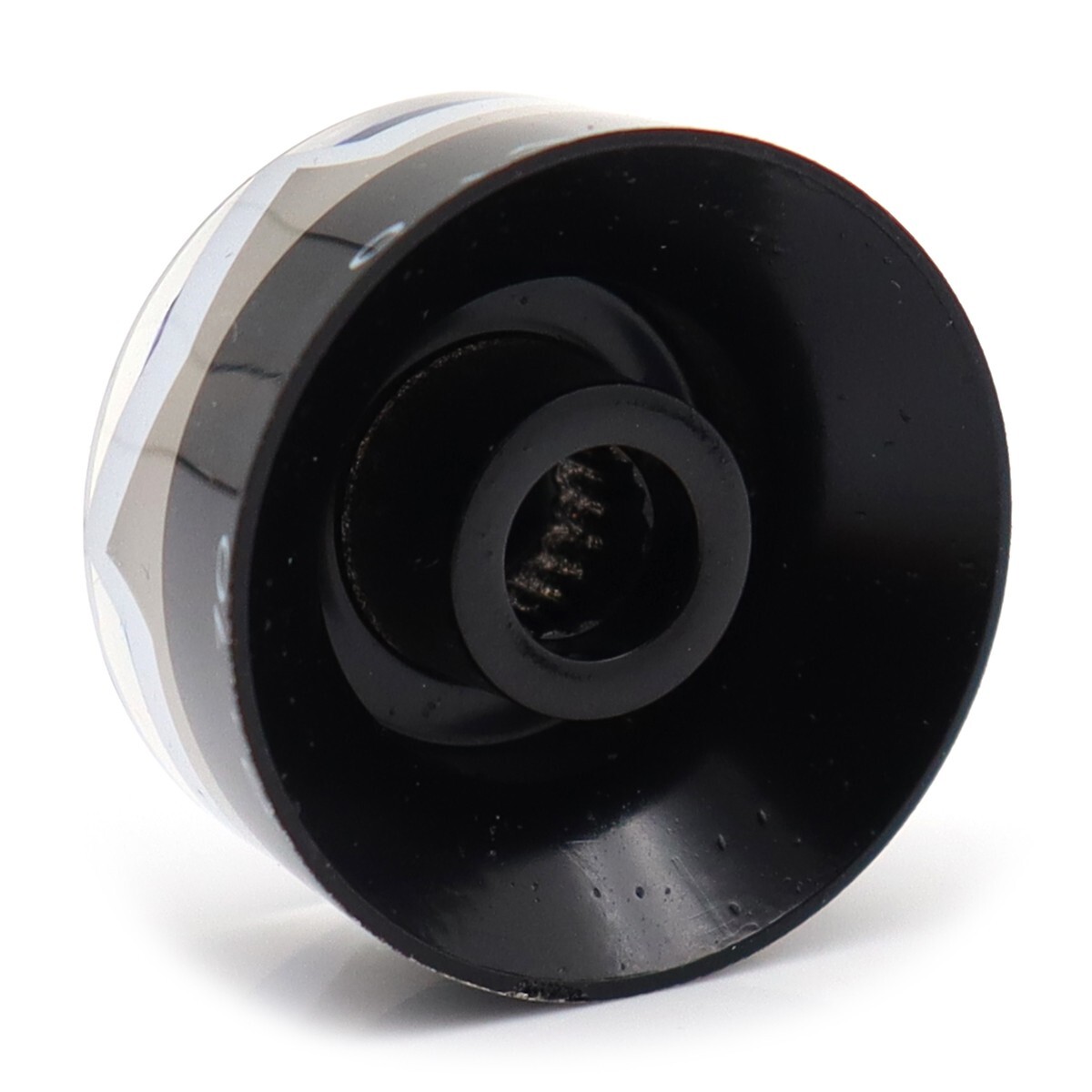 4Pcs Inlaid Star Guitar Knobs Push-in Volume Amplifier Audio Control Knobs Black