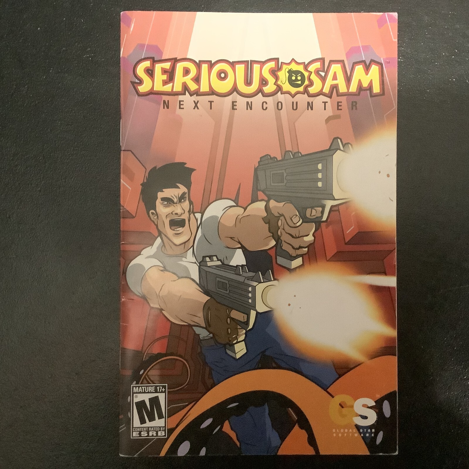 Serious Sam Next Encounter PS2 PlayStation 2 Instruction Manual Only