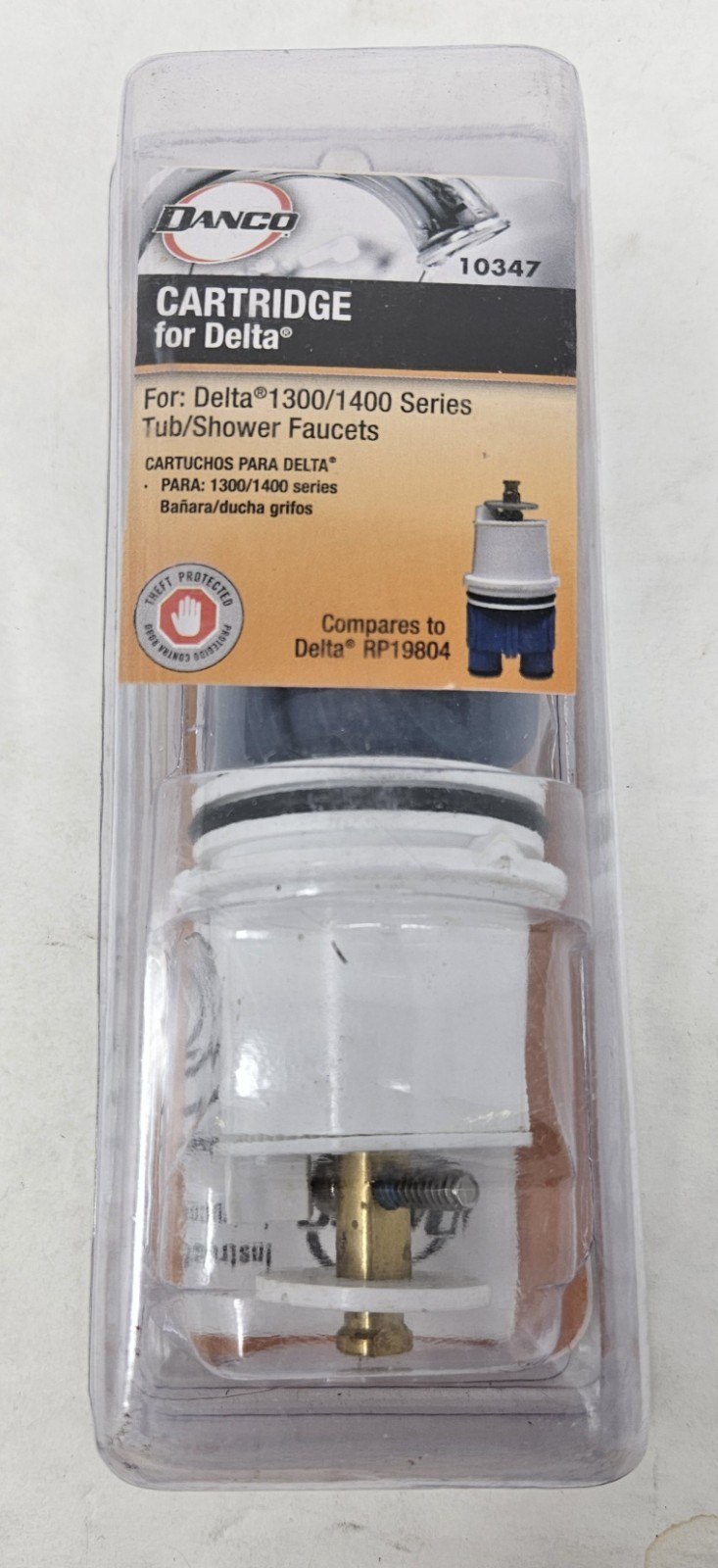 Danco 10347 Cartridge for Delta 1300/1400 Series Tub/Shower Faucets