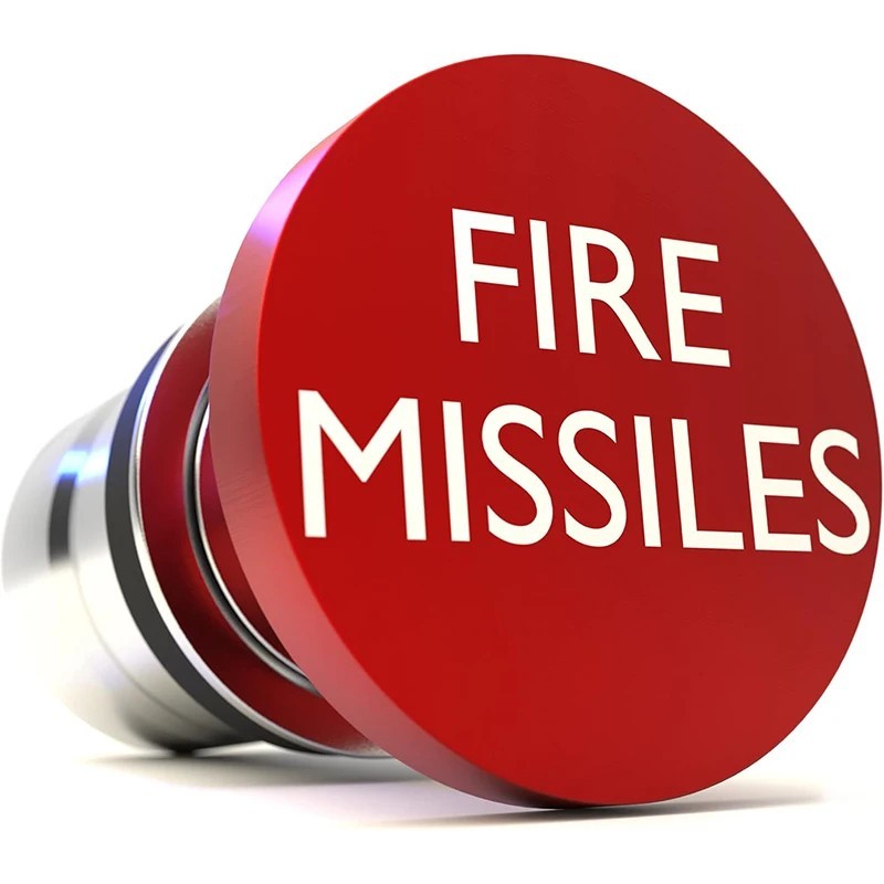 Fire Missiles Button Car Cigarette Lighter
