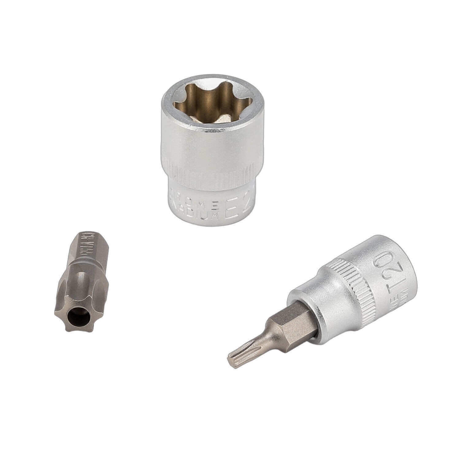 Inverted Torx Socket Master Set E4 to E20 T-Style Bits Tamper Resistant Gearzaar