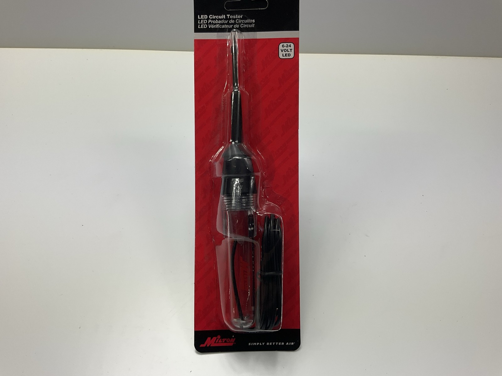 Milton S1235 6 To 24 Volt LED Indicator Circuit Tester Probe Tool