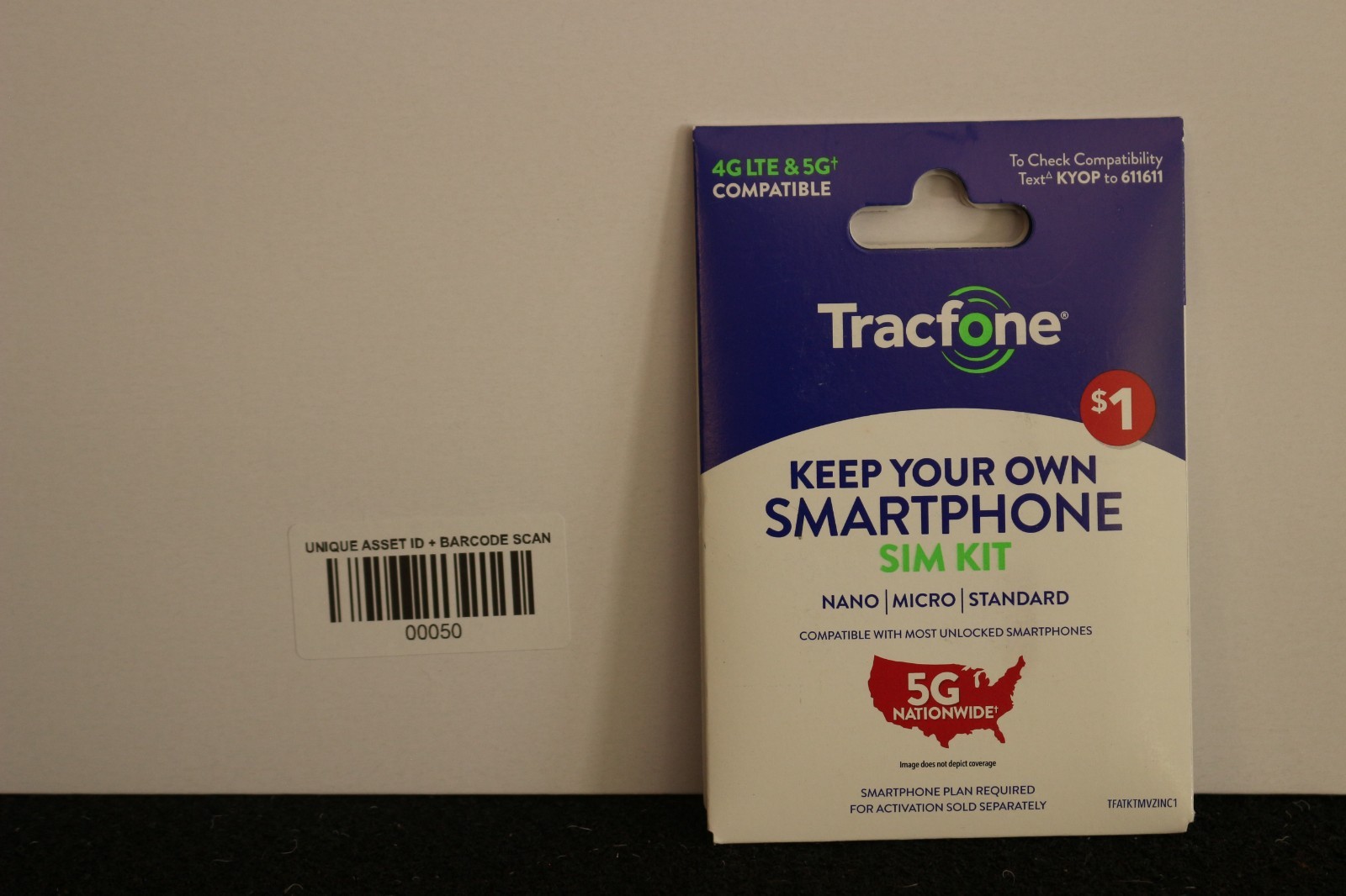 TracFone Keep Your Own Phone 3-in-1 Prepaid SIM Kit