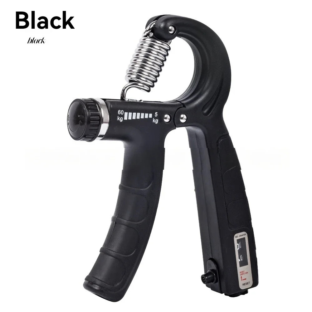 Adjustable Hand Grip Strength Trainer Forearm Exerciser with Counter 5-60kg