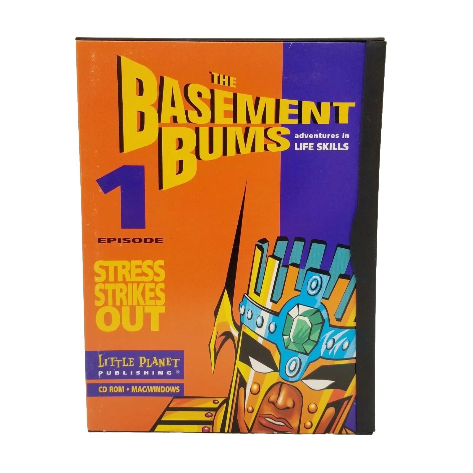 The Basement Bums Episode 1 Life Therapy Skills Educational CD Rom Mac Windows