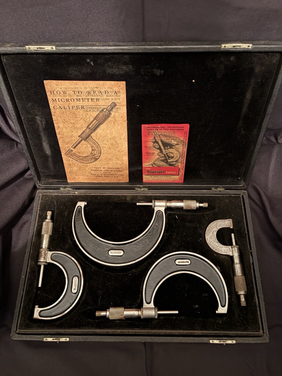 Starrett Outside Micrometer Set No. 226