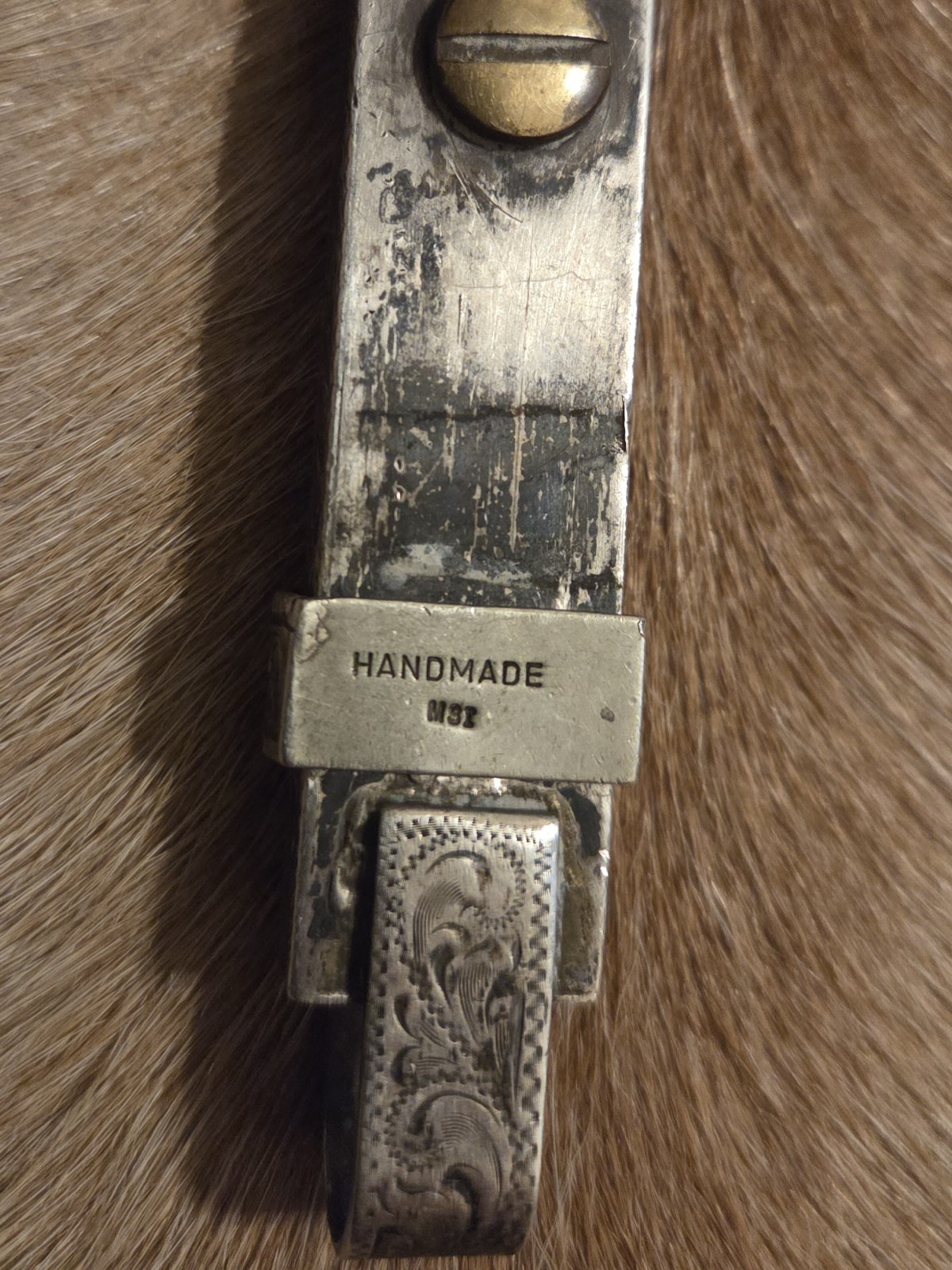 "MSI" VTG STERLING SILVER STATEMENT SHOW HEADSTALL EAR BIT CLIP BRIDLE