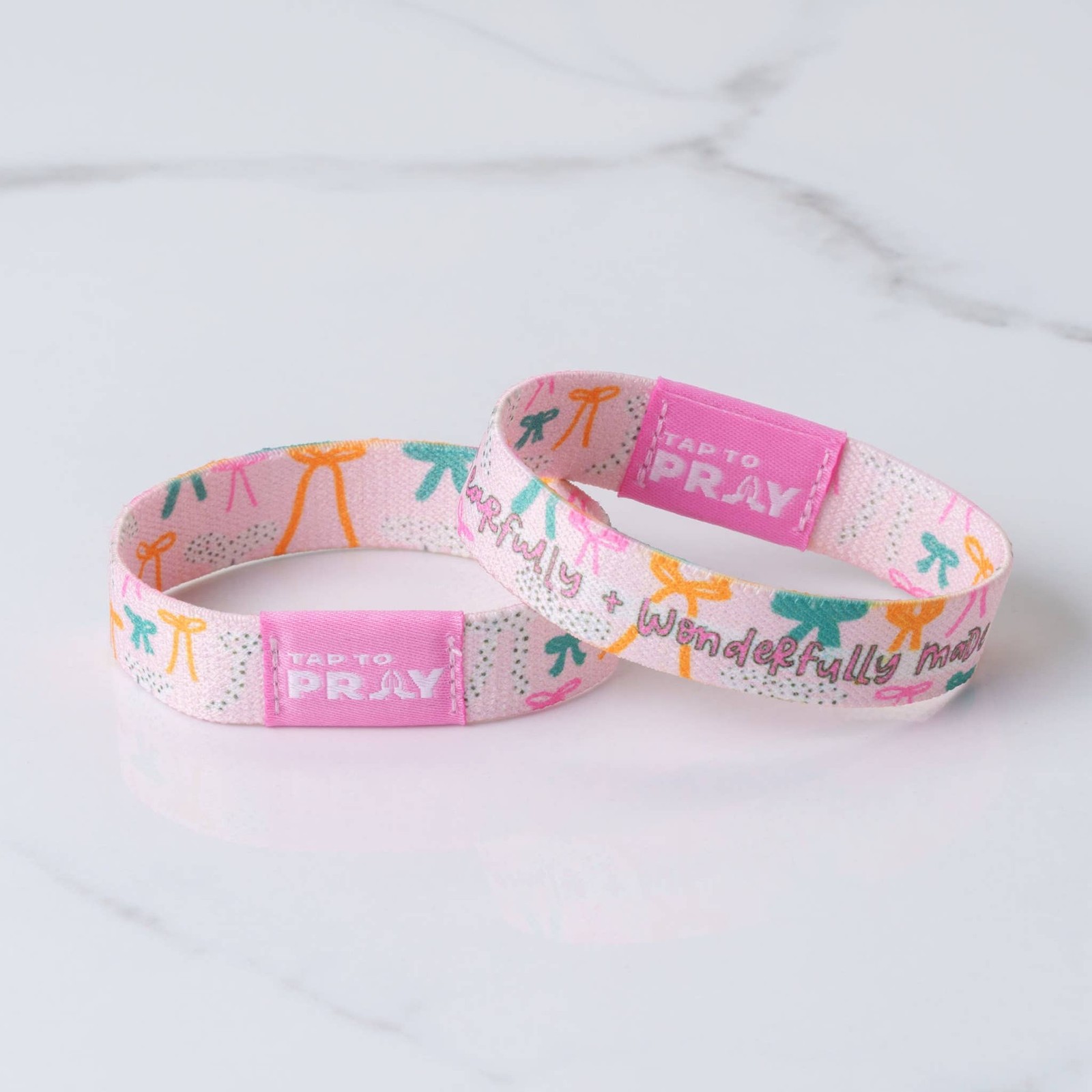 Tap To Pray - Kingfolk Series Wristband - Fearfully & Wonderfully Made - Small