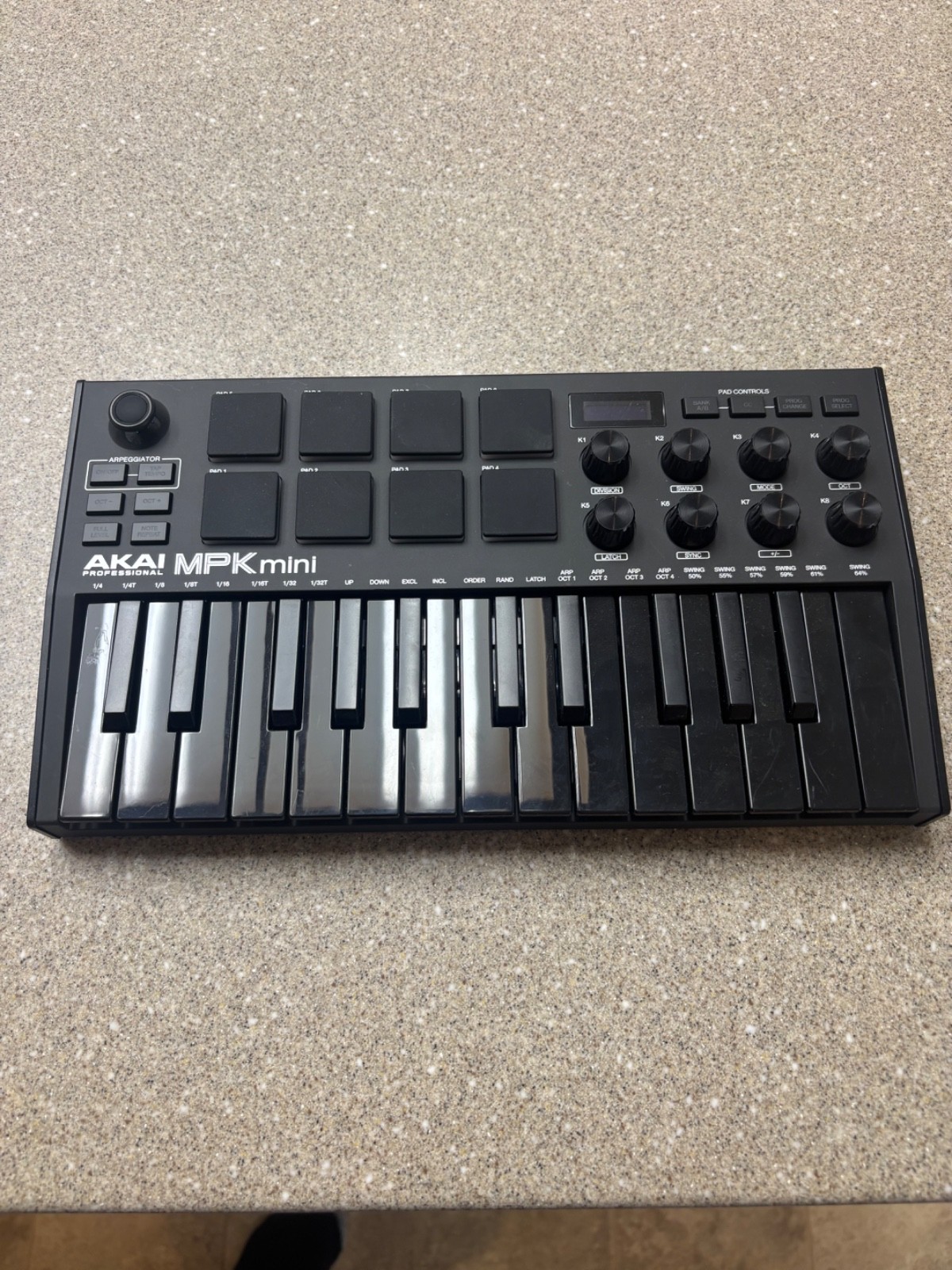 Akai MPK Mini MK3 25 Keys Keyboard Controller - Black