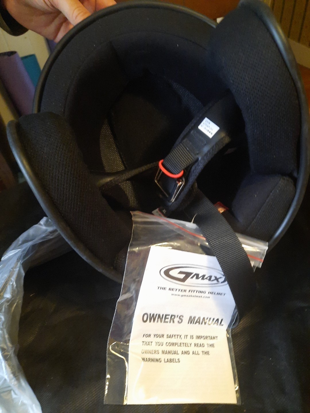 Gmax Helmet Light GM2S Matte Black XL