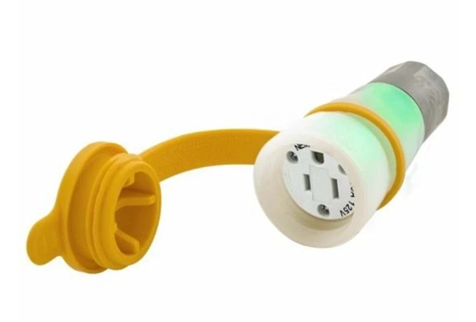 Hubbell HBL15W47AWC Straight Blade Connector
