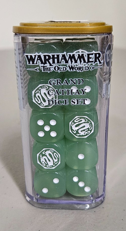 Warhammer: The Old World Dice Set -  Grand Cathay - NEW SEALED