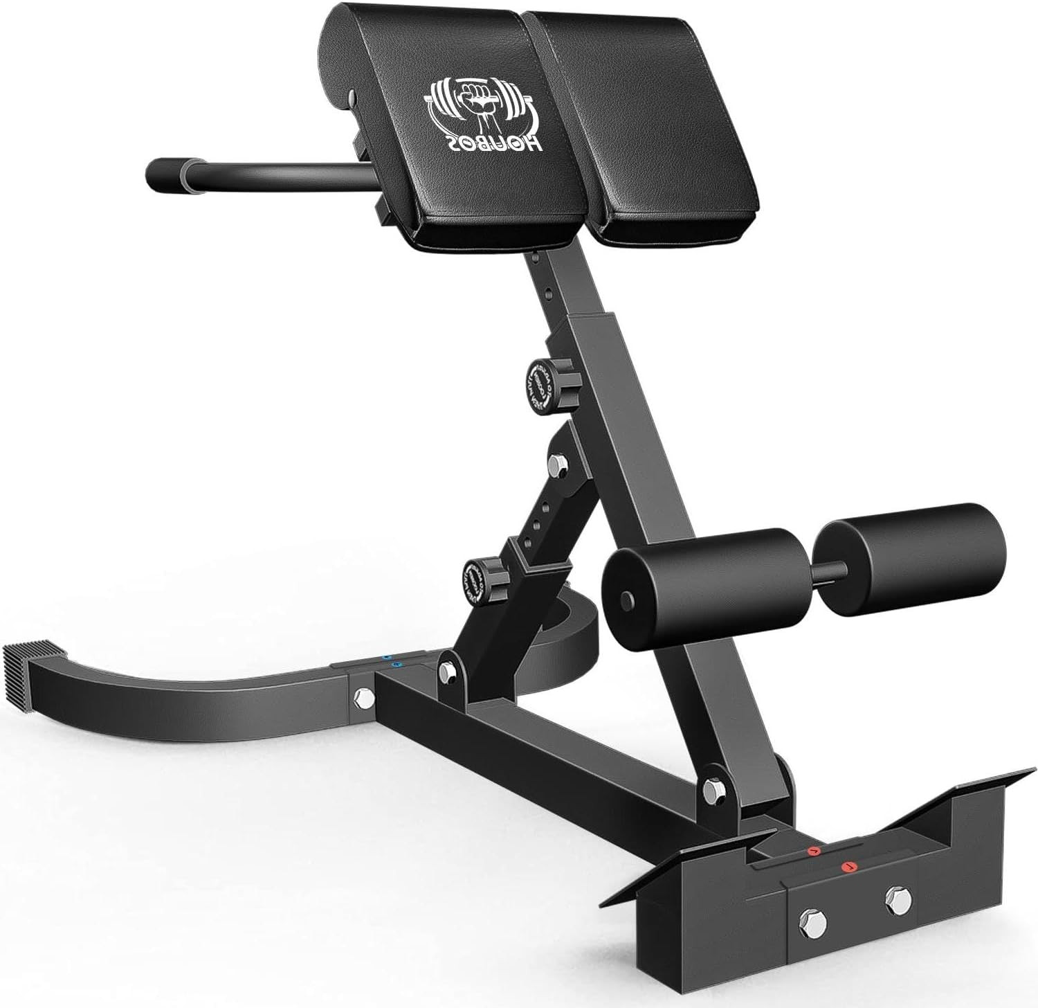 Hyper Back Extension Roman Chair - Back Extension Bench Machine for Glute, Hamst