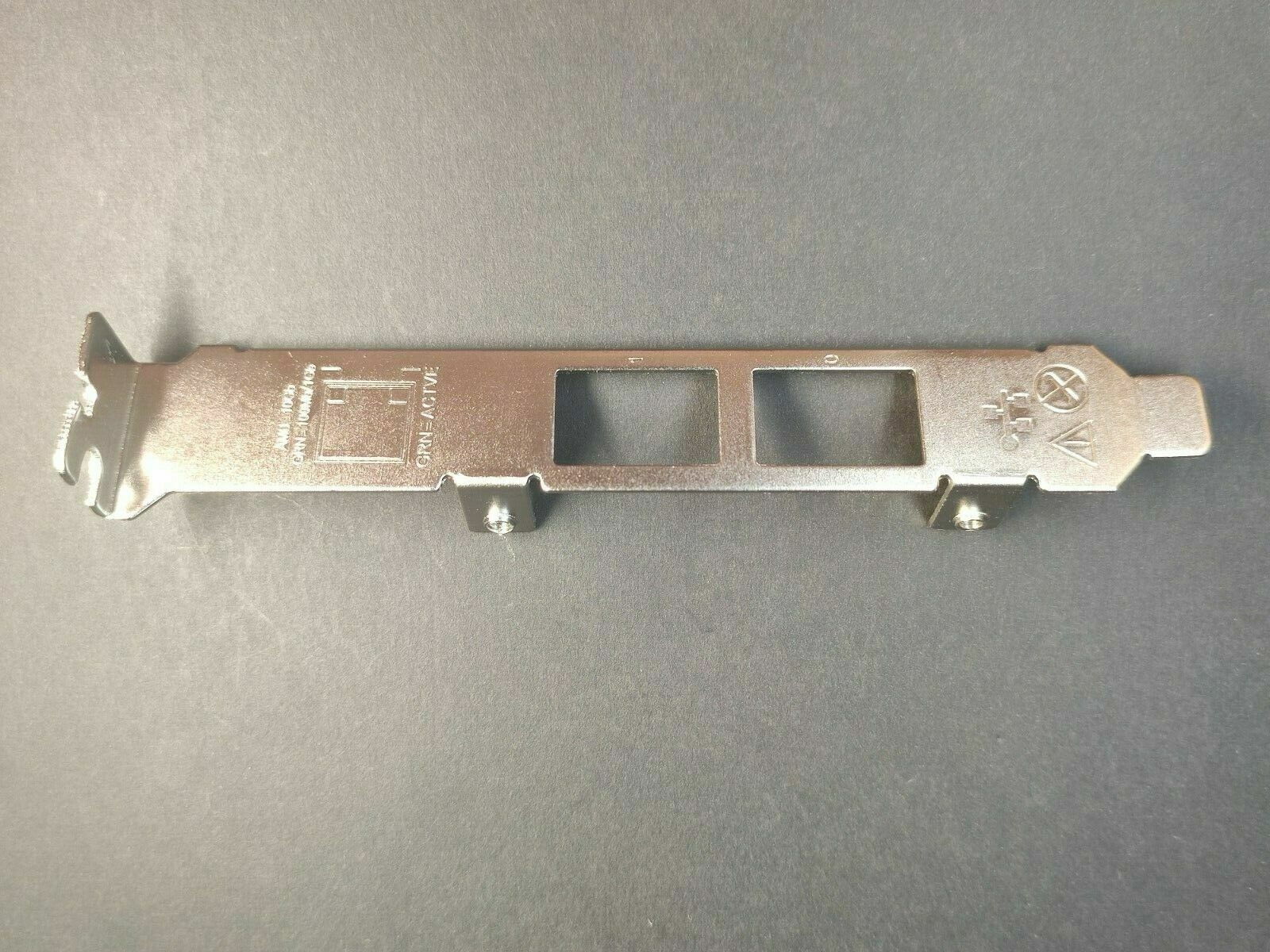 I/O Shield full Height Bracket HP 530T 656596-B21 AN5720-2T BCM 5720