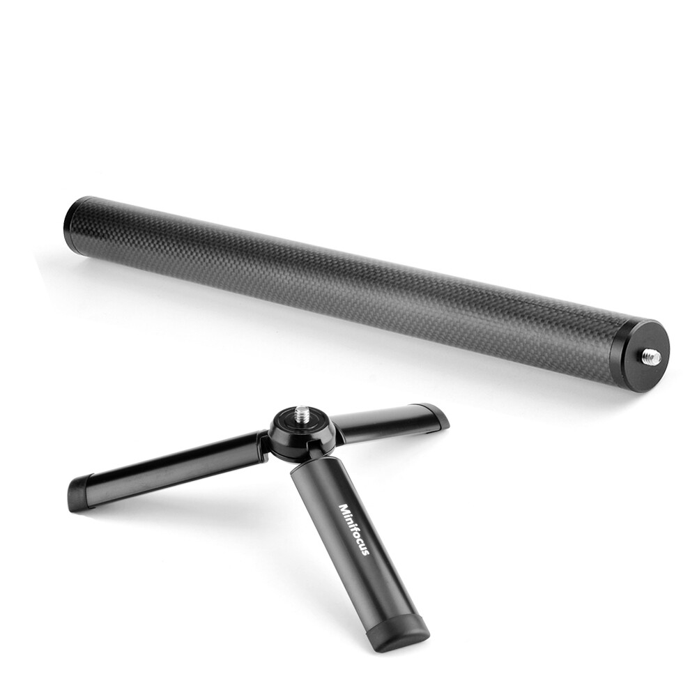 Gimbal Carbon Fiber Extension Pole Tripod Stick Set for Dji Osmo Mobile 3 Zhiyun