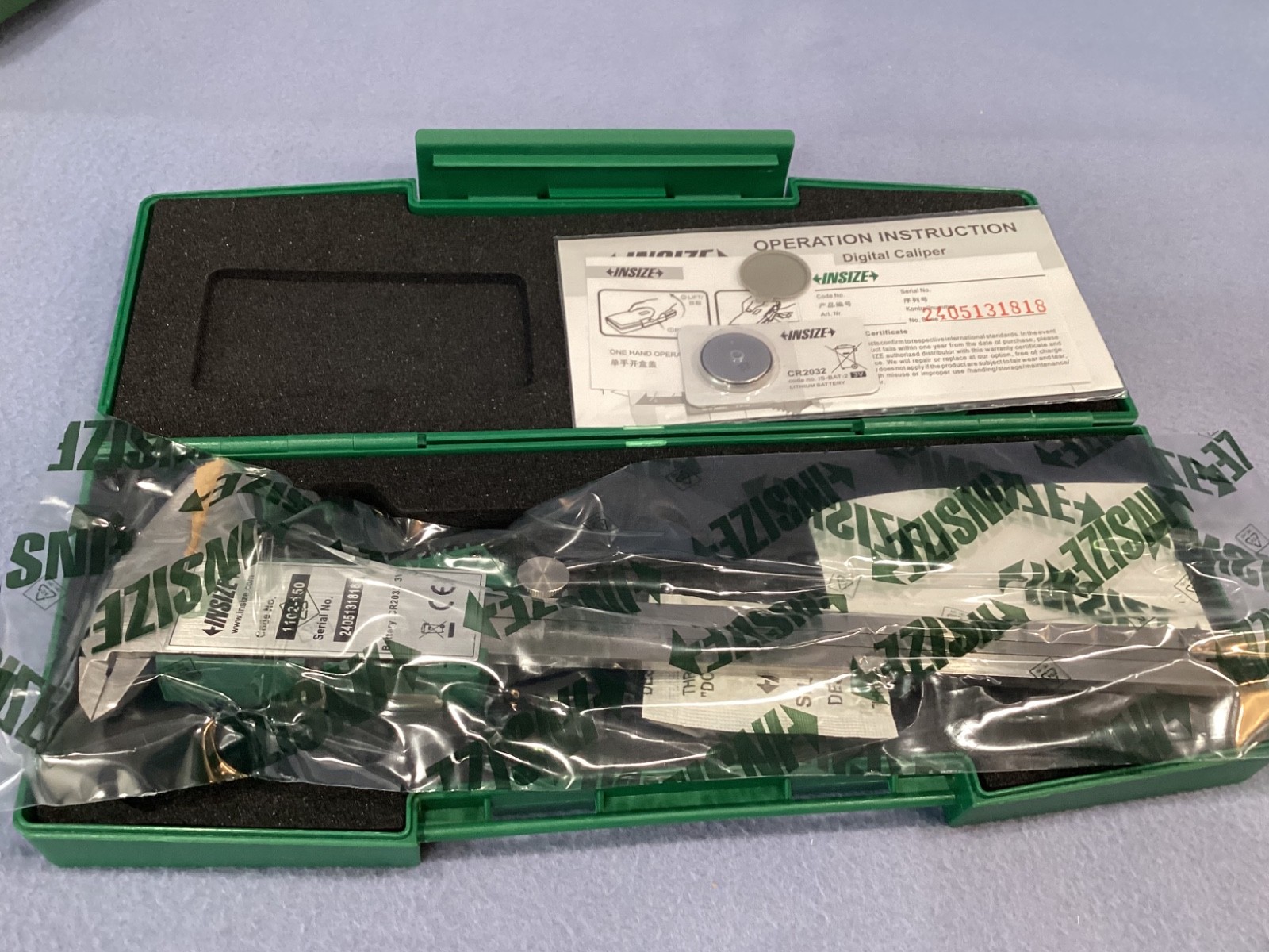 INSIZE PRECISION VERNIER CALIPER TOOL 1102-150