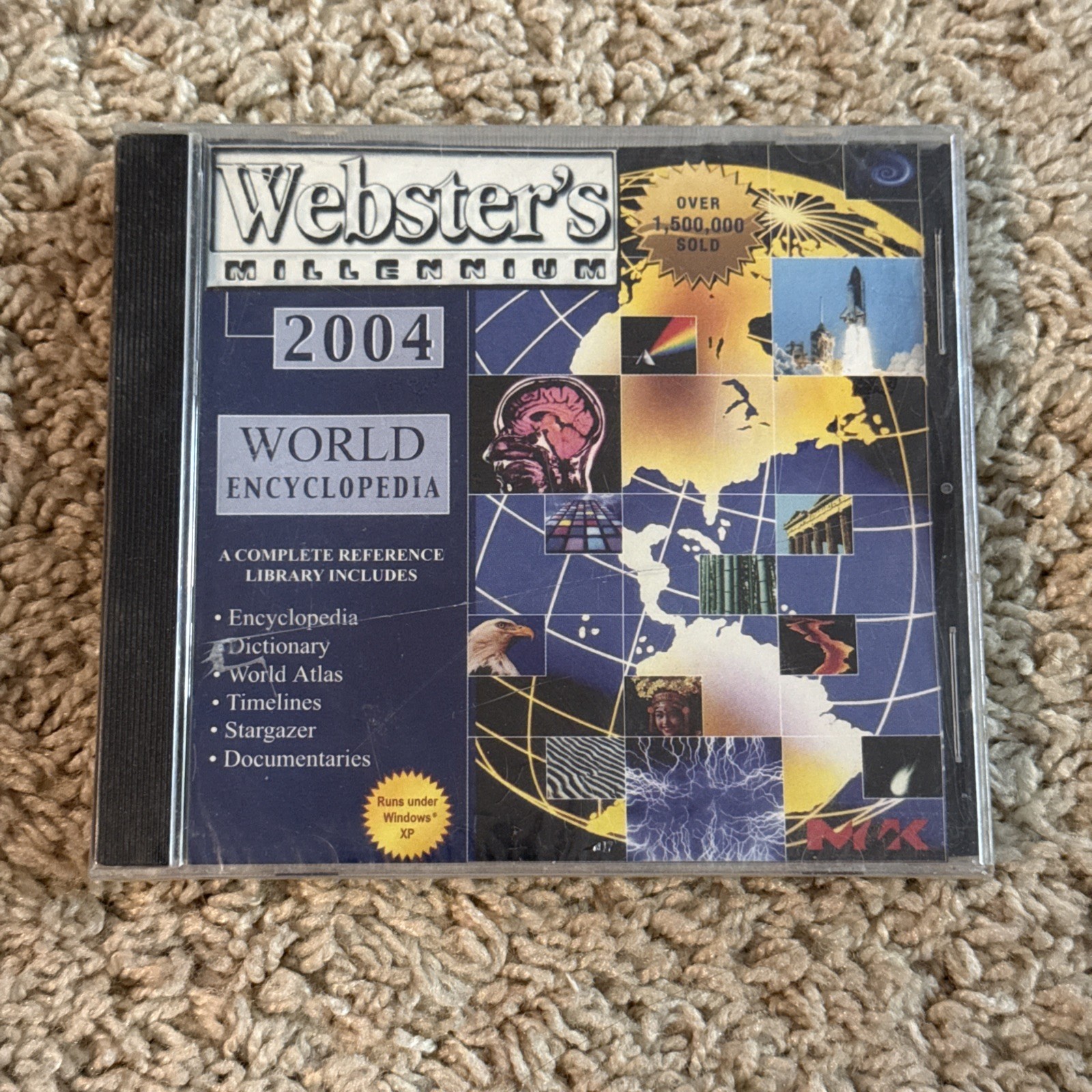 Webster’s Millennium 2004 World Encyclopedia PC Software (Brand New, Sealed)