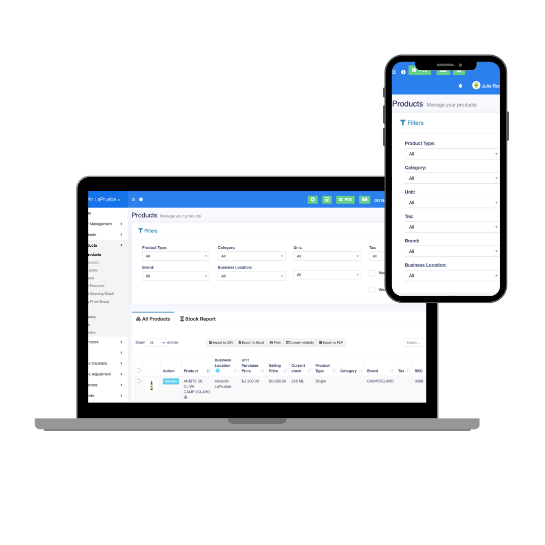 Gestiónultimate - Barcode Generator and Management.