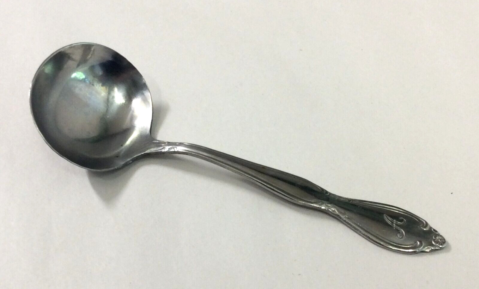 Customcraft Gravy Ladle Stainless Steel Taiwan Monogrammed A