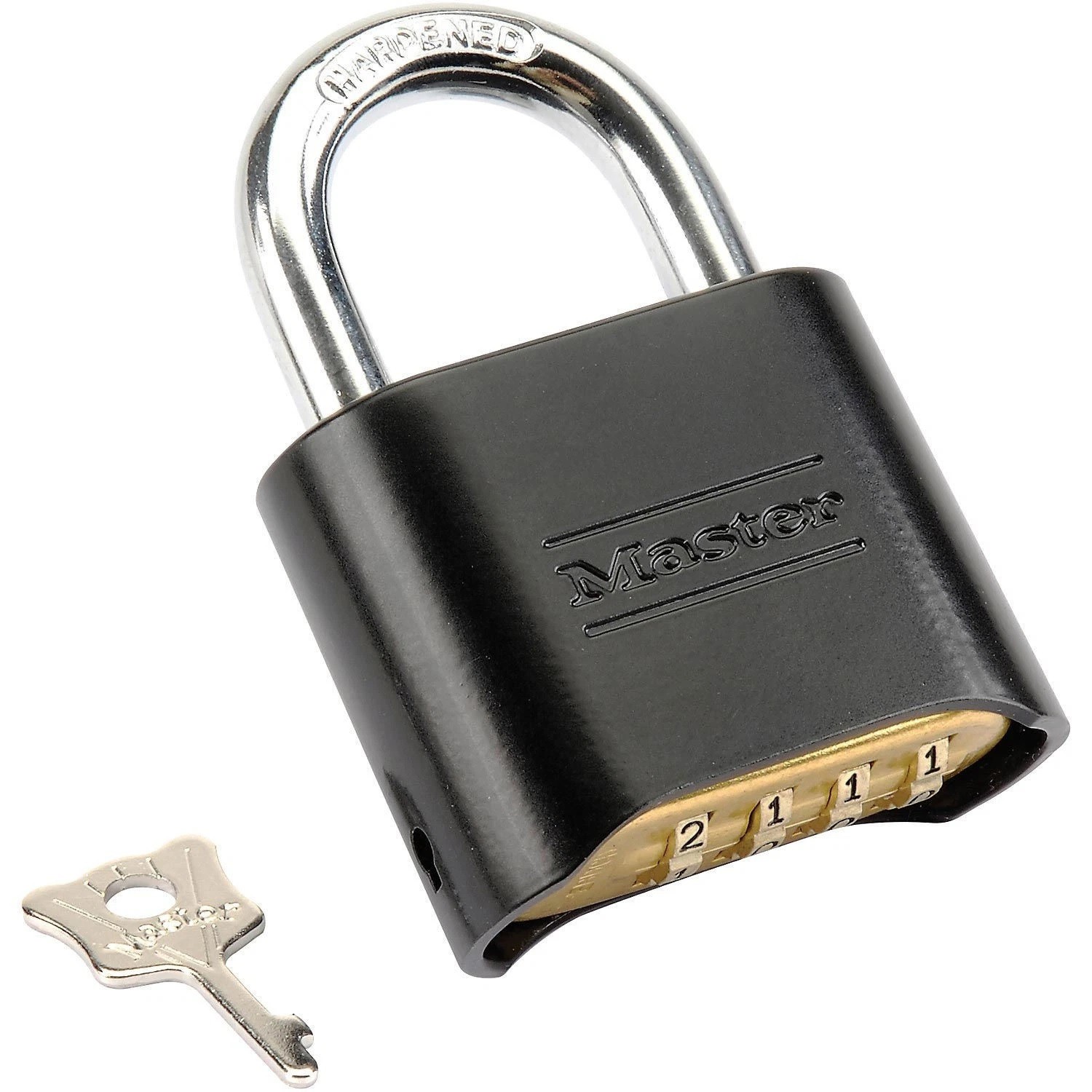 Master Lock  Set Your Own Combination Padlock 178 178D W/Reset Key 175 176 175D
