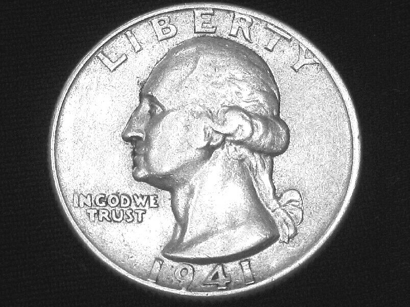 1941 Washington Quarter --- Almost Uncirculated