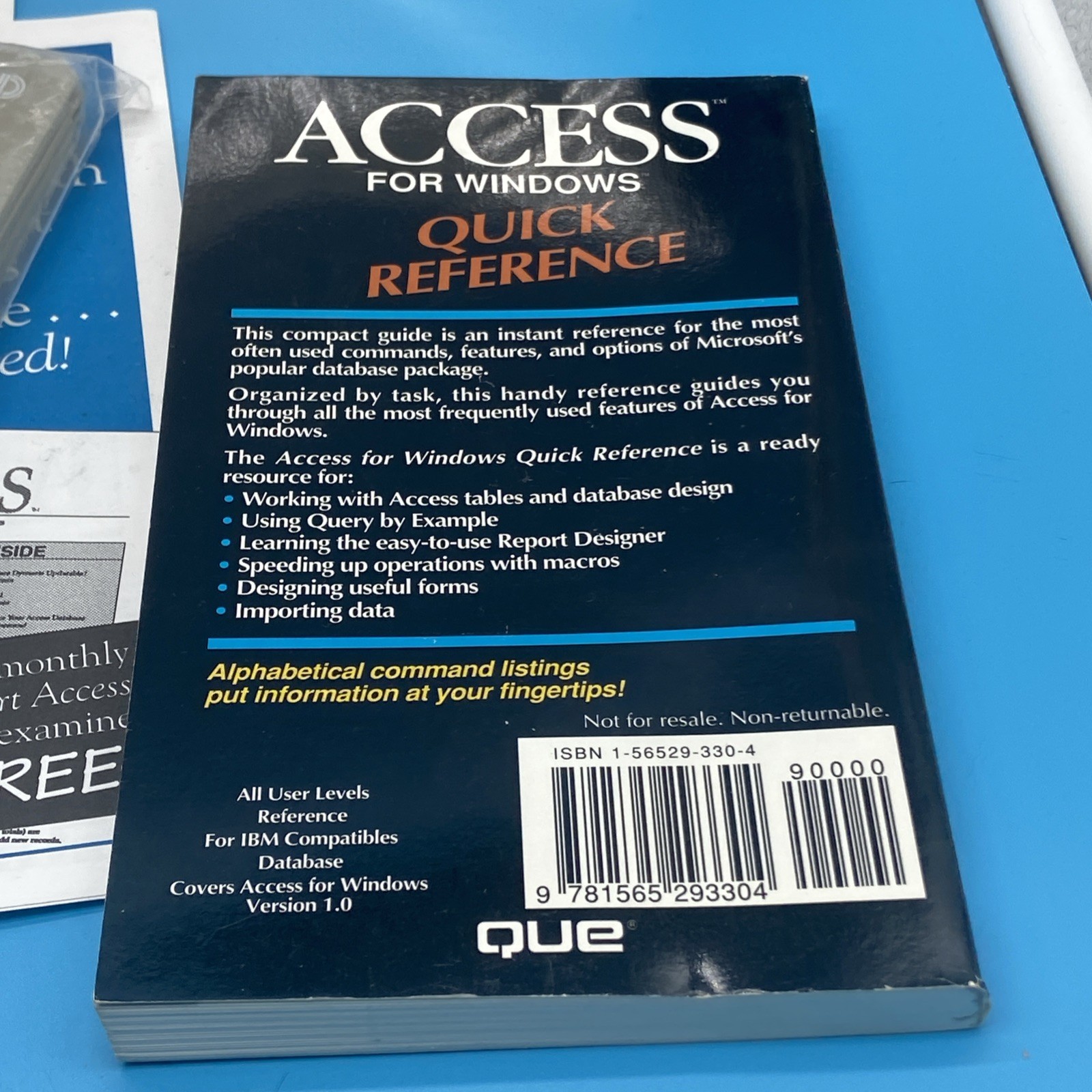 MS Access 2.0 Developer's Toolkit Win 3.1 - Manuals & SEALED Floppy Disks
