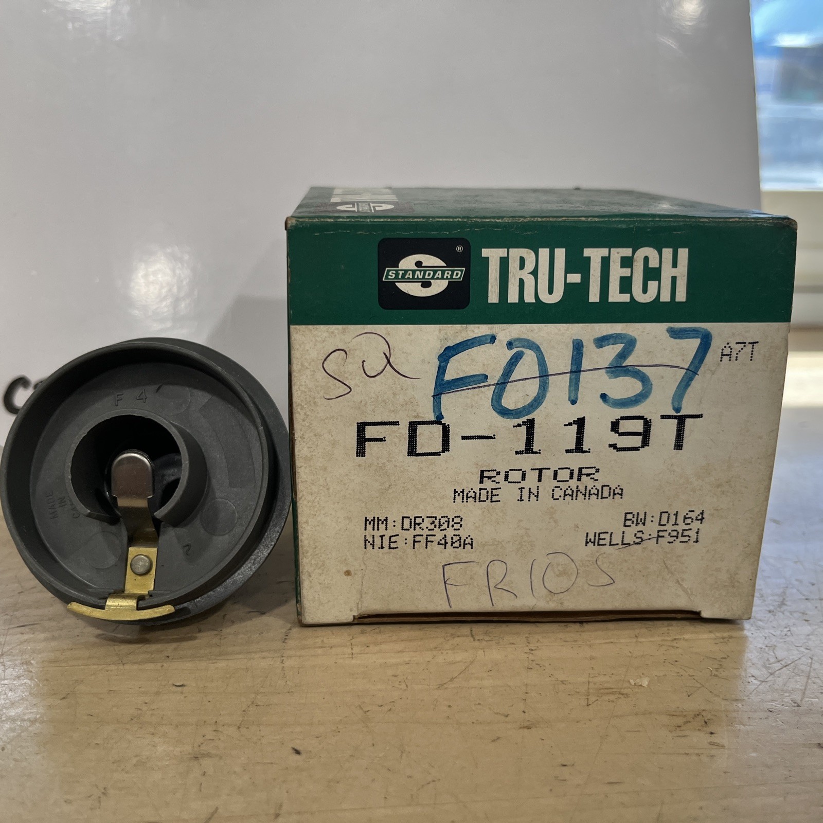 Distributor Rotor Standard TRU-TECH FD119T