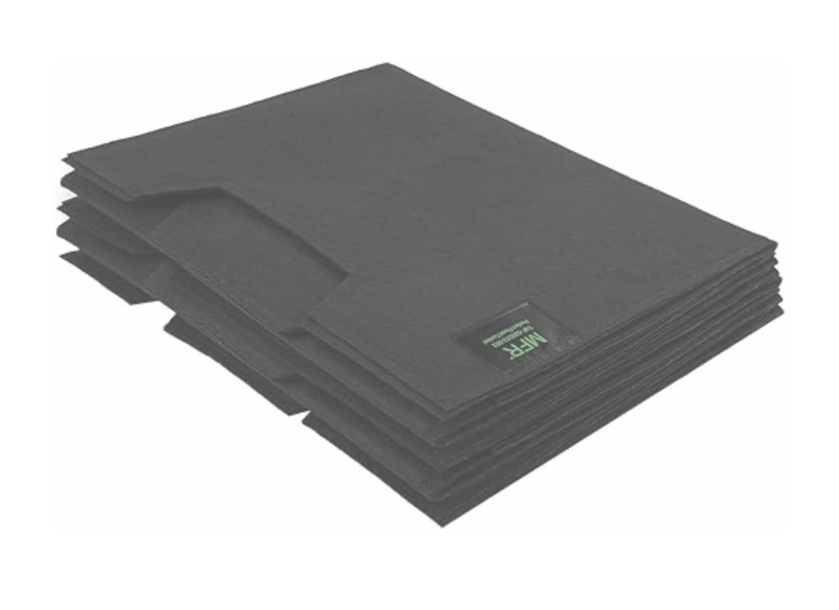 Water Activated Flood Barrier Bags 6 Pack  24x16x3.5 Emergency Sandless Bags