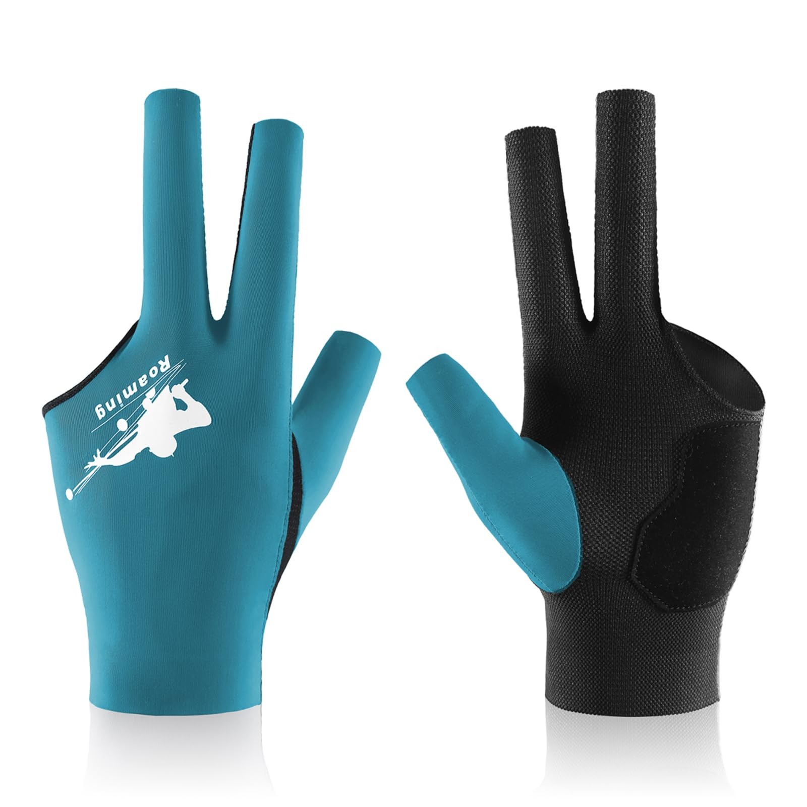 Carom Pool Snooker Cue Sport Glove for Left or Right Hand, Men & Women