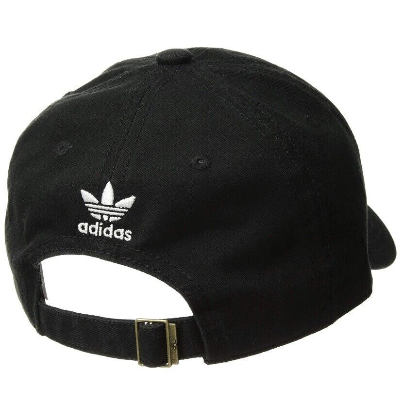 adidas Originals Men's Relaxed Trefoil Logo Cap Strap-back Baseball Hat