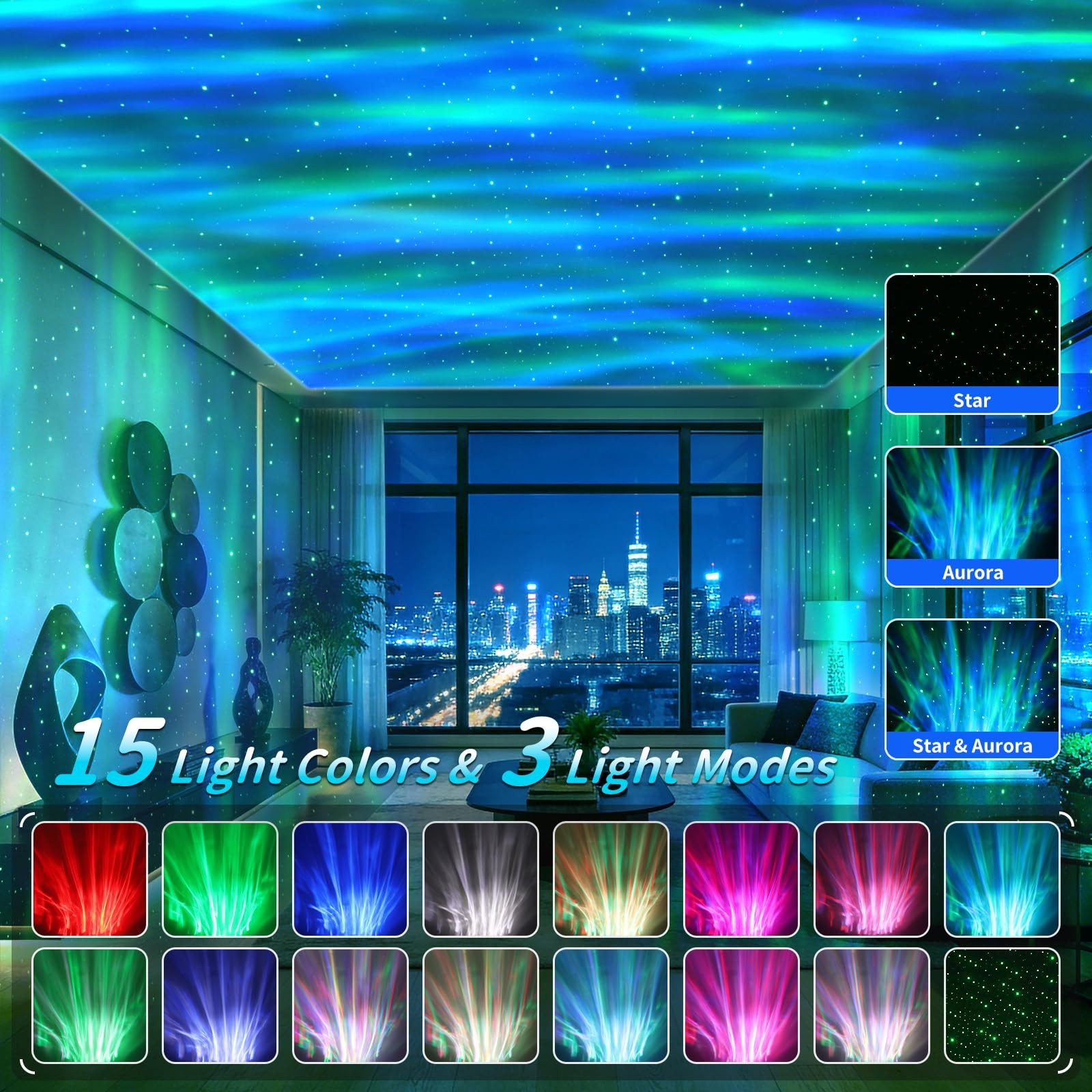Northern Lights Projector Galaxy Projector,with