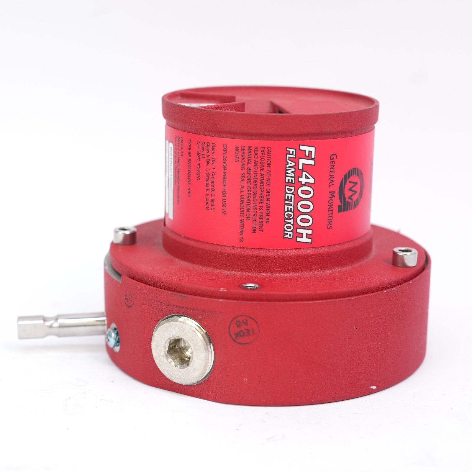 General Monitors FL4000H  Flame Detector T12-D8