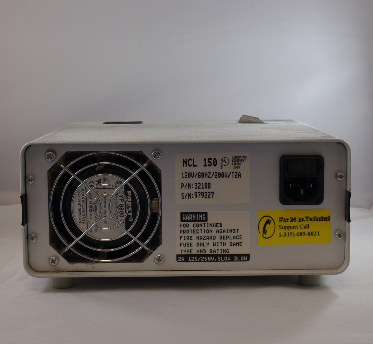 Volpi NCL 150 Fiber Optic Illuminator, Source Only, 200W, Used