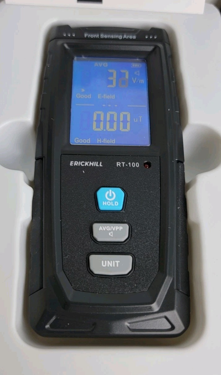 Erickhill Rechargeable EMF Tester Electromagnetic Radiation Tester - RT-100