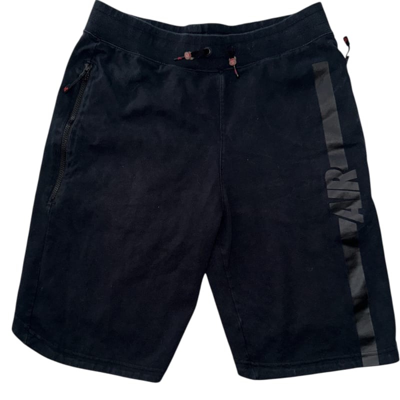 Nike Air Pivot V3 Mesh Shorts Men's Black Basketball Zip Pockets
