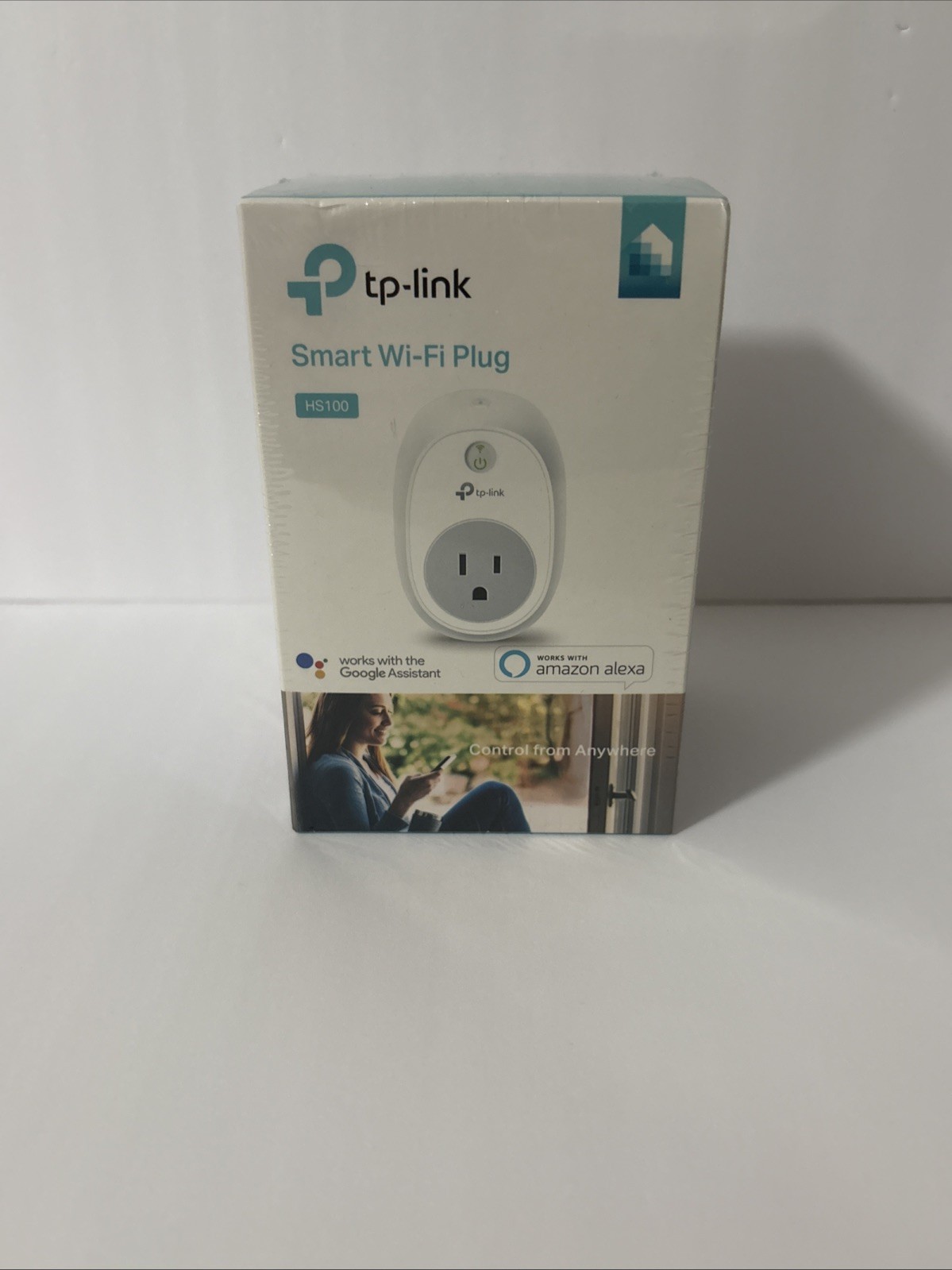 New TP-Link HS100 Smart Wi-Fi Plug Sealed. Works with Alexa and Google Assistant