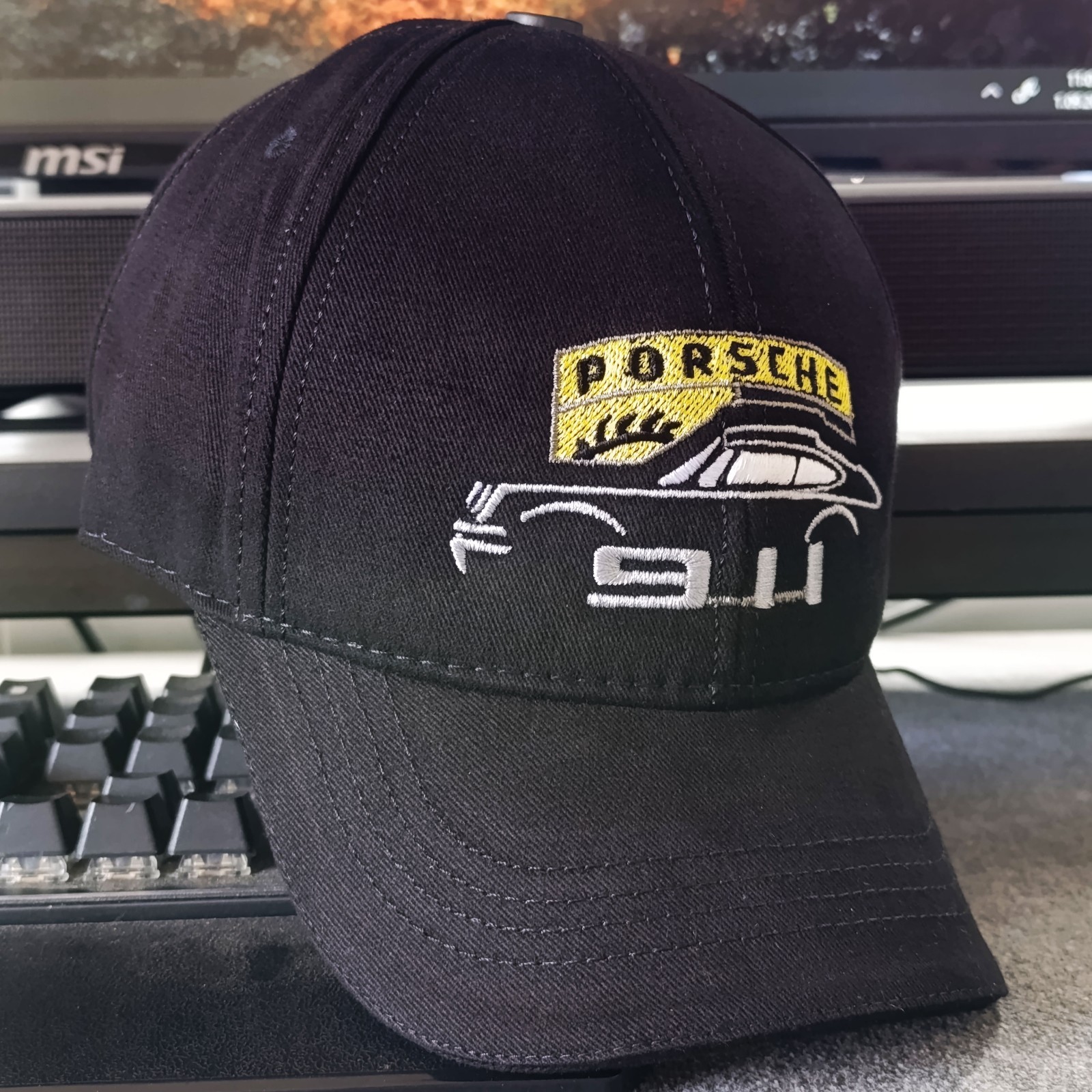 Porsche Retro 911 Embroidered Hat