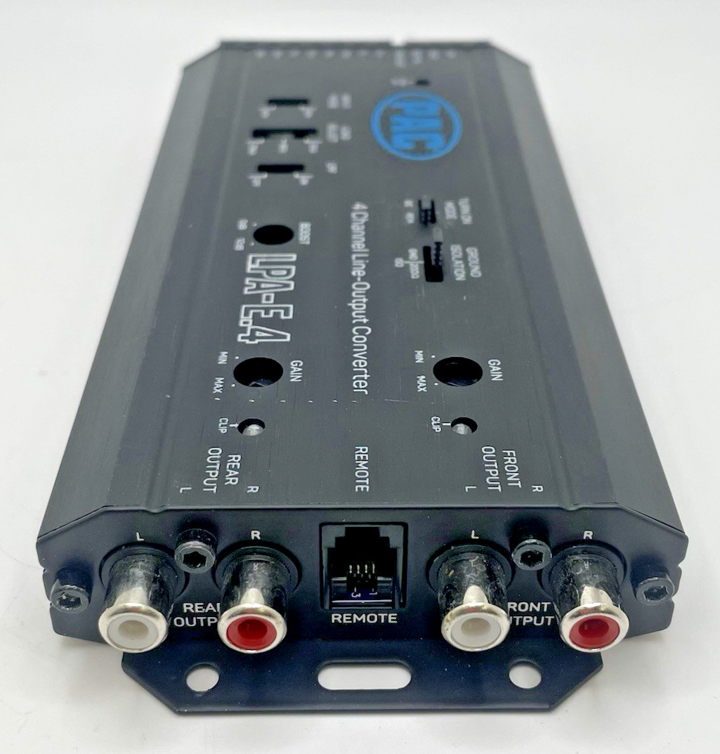 PAC LPA-E.4 LocPRO Advanced 4-CH Active Line Output Converter NEW-OPEN BOX #E110