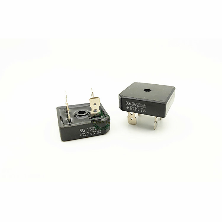 5pc Rectifier Bridge S25VB100 Welding Machine Professional Bridge Stack 25A1000V