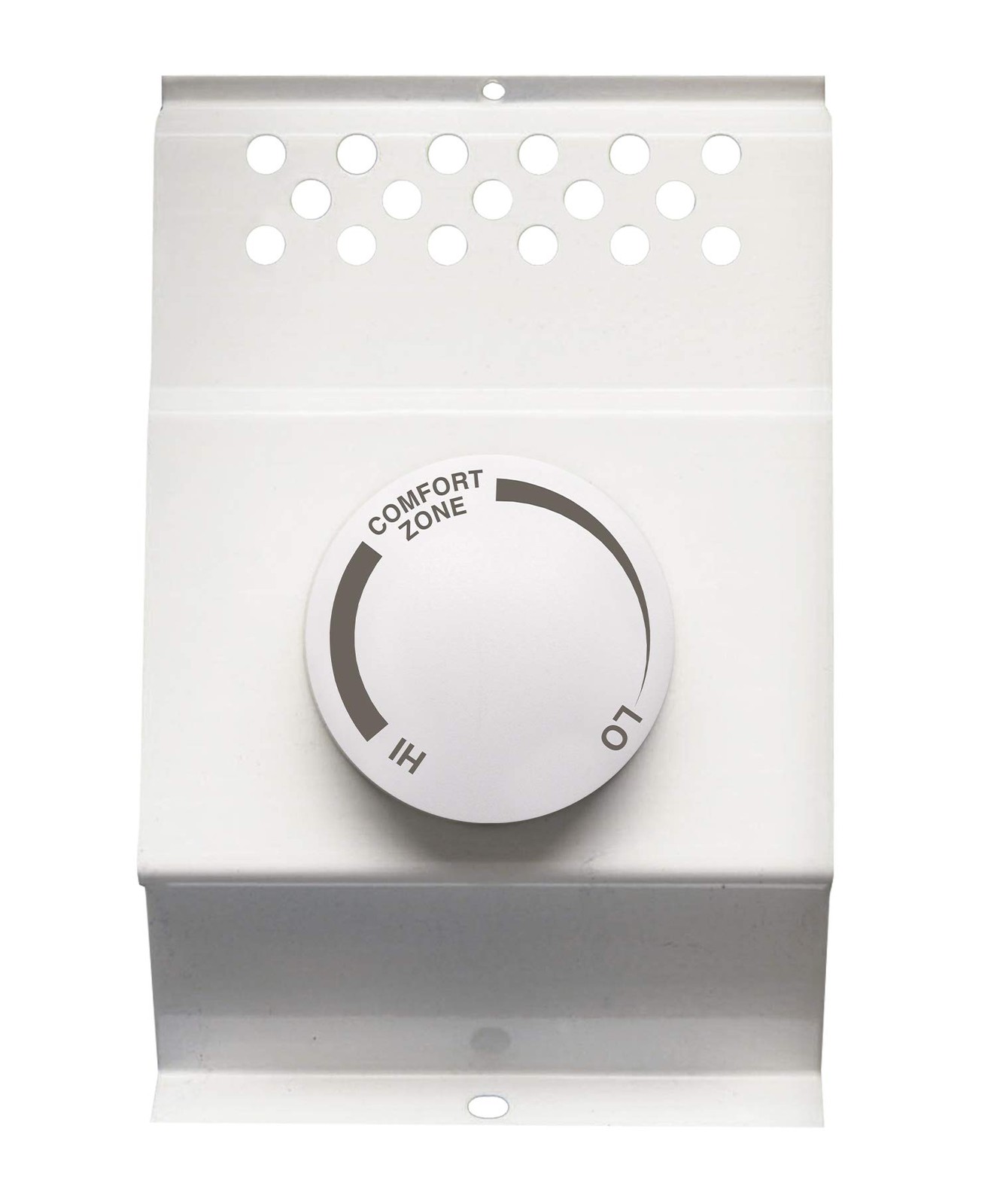 Single Pole Built-In Thermostat Kit for Wall Heater 22 Amp 240V White Case