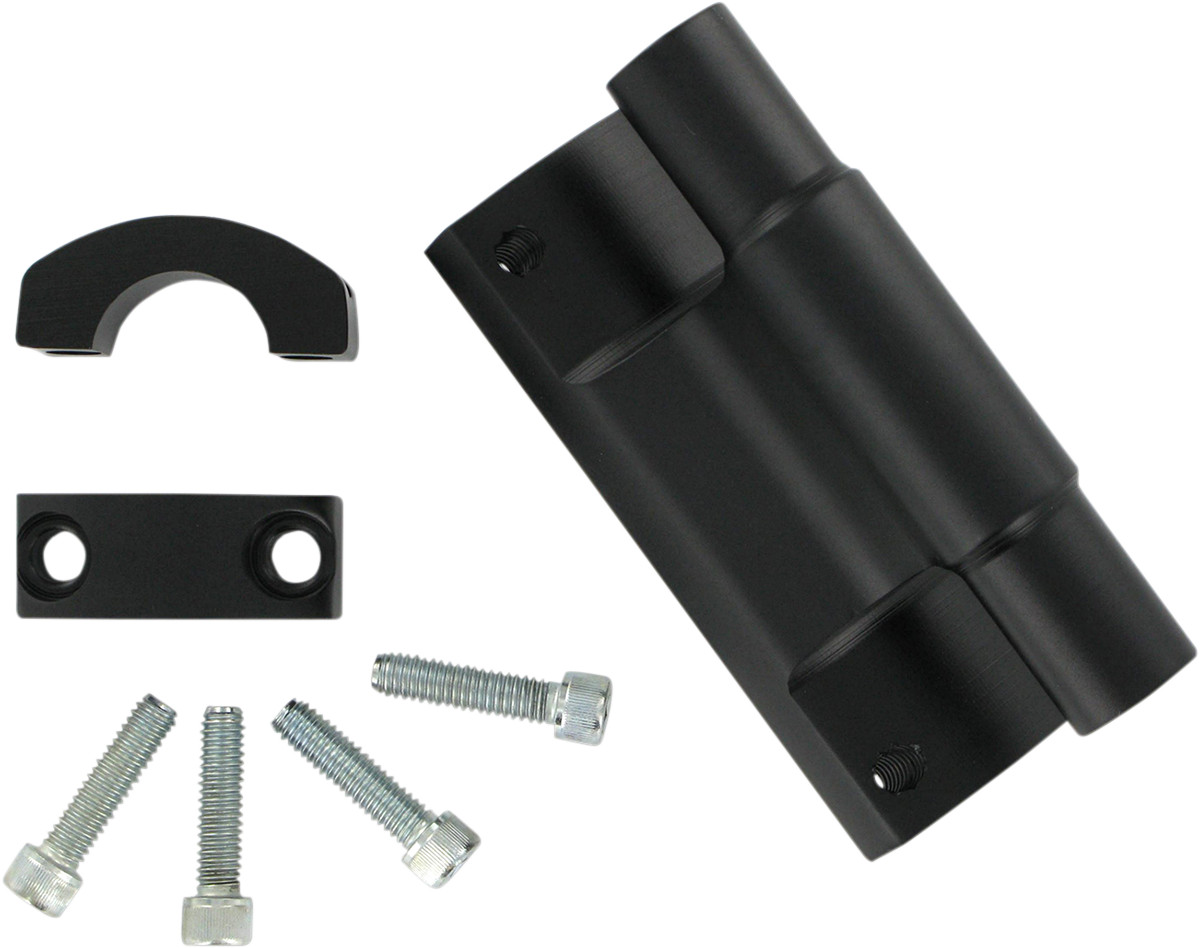 POWERMADD/COBRA 45431 RISER 2X4.75" 7/8-1-1/8"