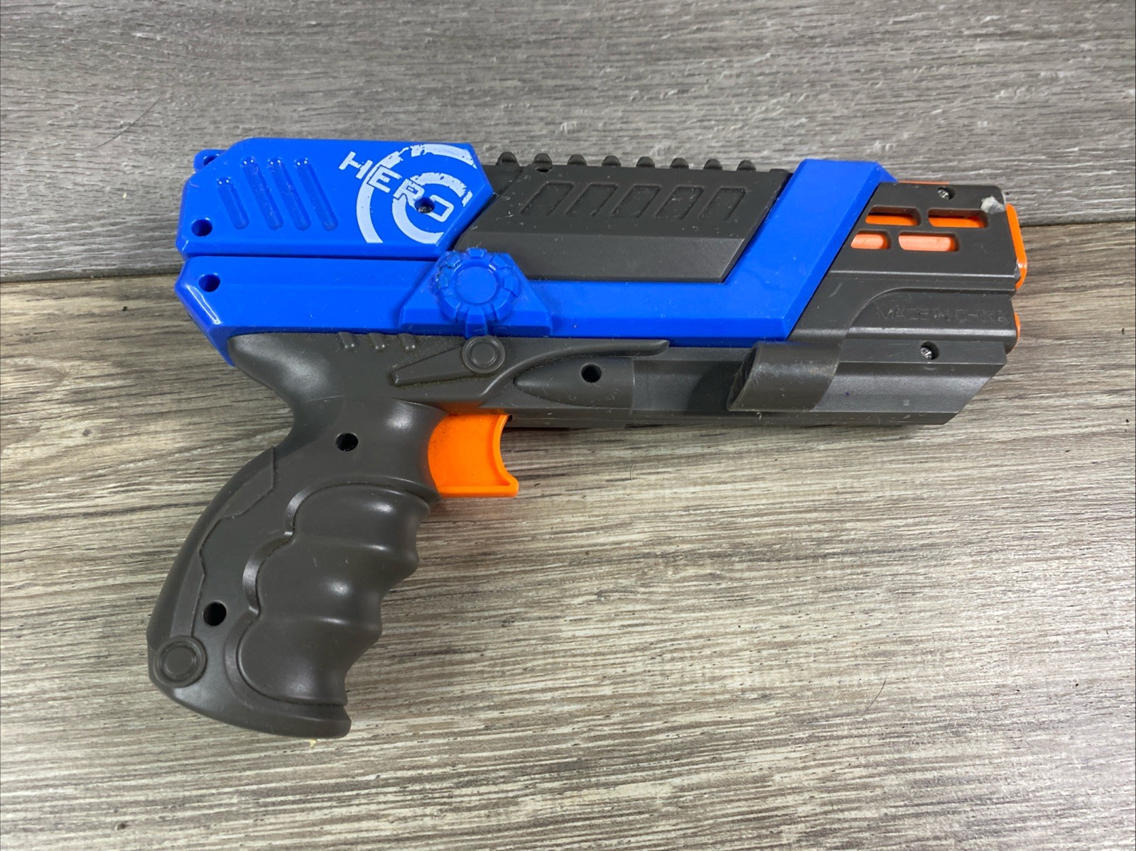 Hero Covert Dart Blaster Kids OS Blue Excellent Manual Pull Back Foam Launcher