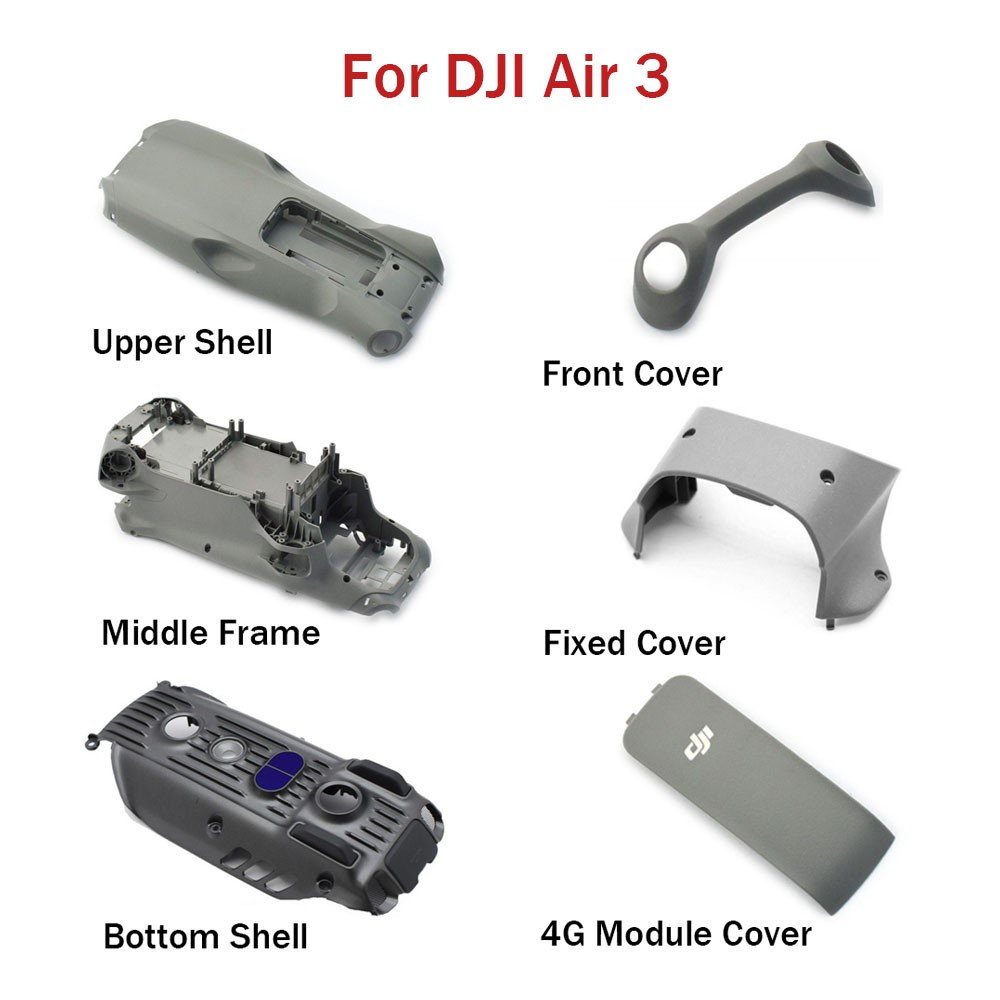 Original Upper/Middle/Bottom Frame Body Shell For DJI Air 3 Replacement Part Lot