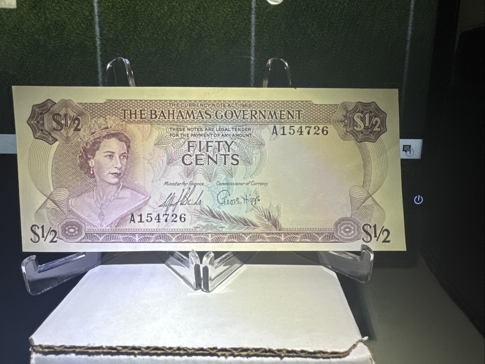 The Bahamas Government Fifty Cents